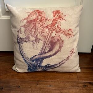 18x18 Mermaid Pillow